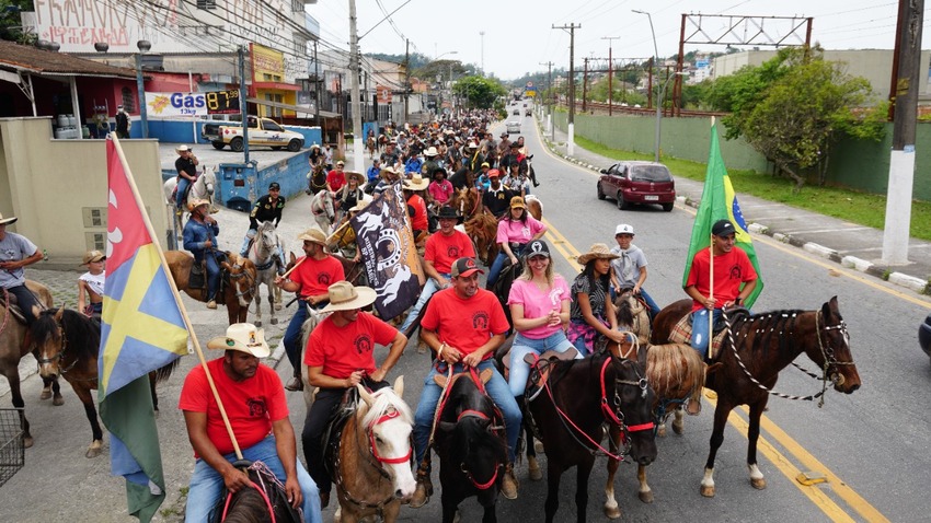 Ribeirão Pires promove 3° Cavalgada do Rancho Sanchez