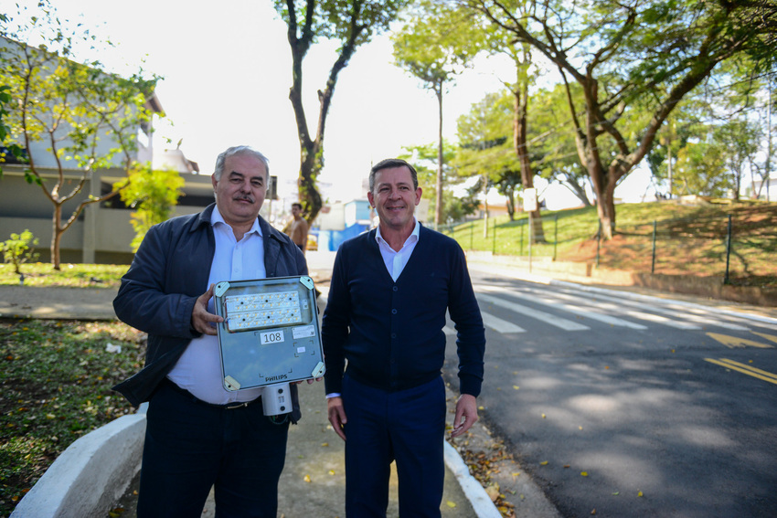 Em São Bernardo, implantação de iluminação de LED contempla Vila Euro