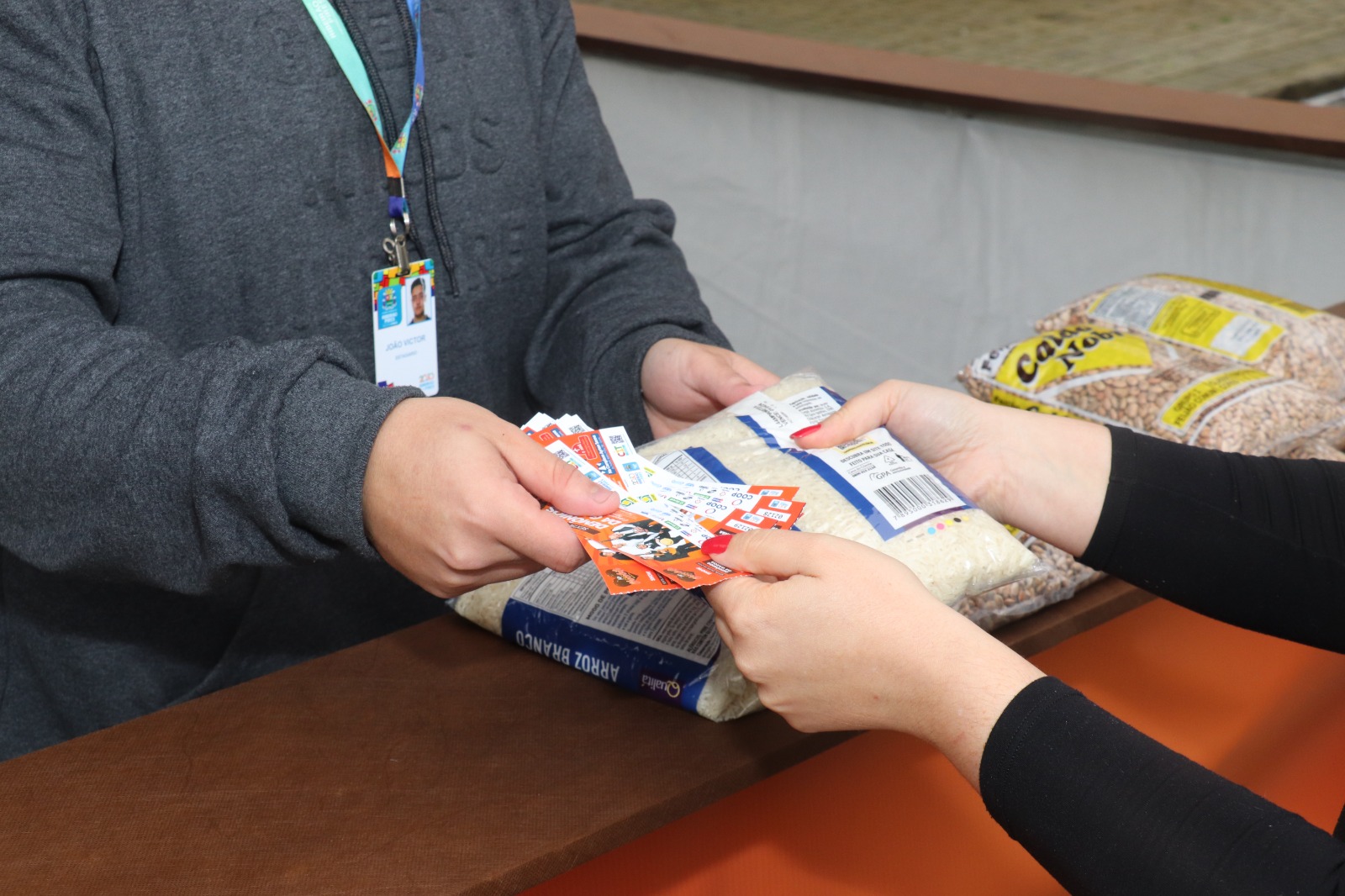 Troca de ingressos para Festival do chocolate