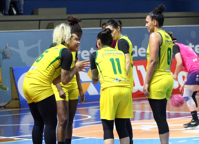 Santo André inicia disputa das semifinais da Liga de Basquete Feminino