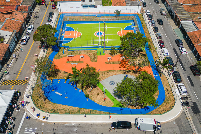 Entrega Praça Parque Jardim Atlantico