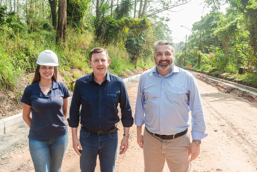 Obras da Estrada dos Alvarengas