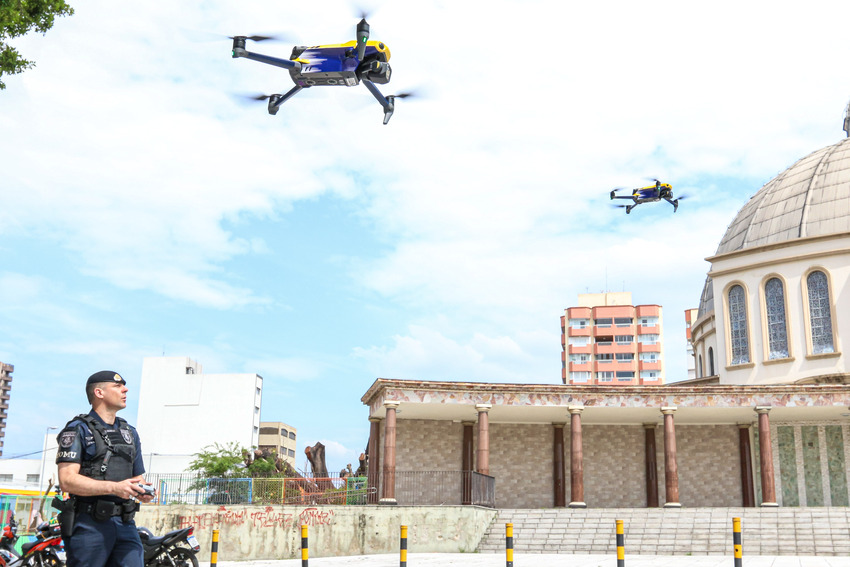 GCM com drones