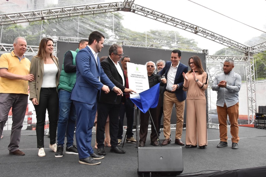 Inauguração prédio Secretaria de Saúde