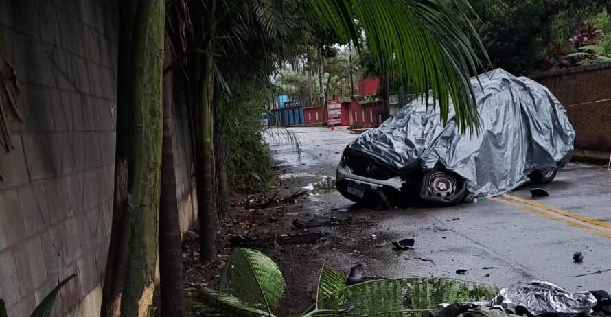 Viatura da PM colide com moto e homem perde a vida em São Bernardo