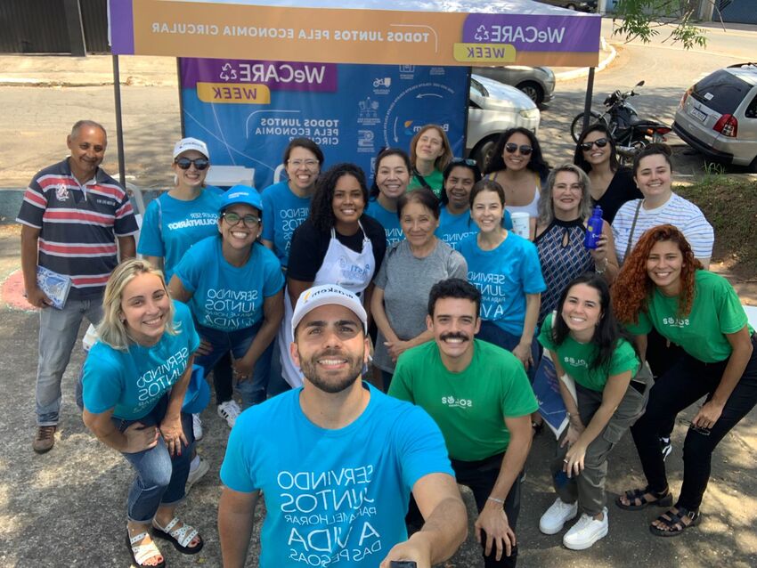 WeCARE Week 2023, da Braskem, realizou ações de voluntariado em São Paulo