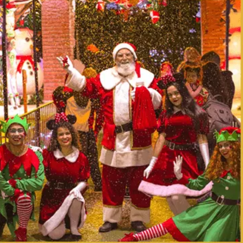 Natal de Sto.André terá carrossel, Fábrica do Papai Noel e shows de Toni Garrido e KLB