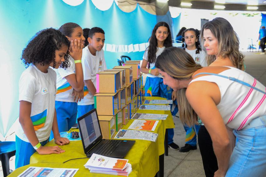 Estudantes de São Bernardo dão show em Festival de Invenção e Criatividade