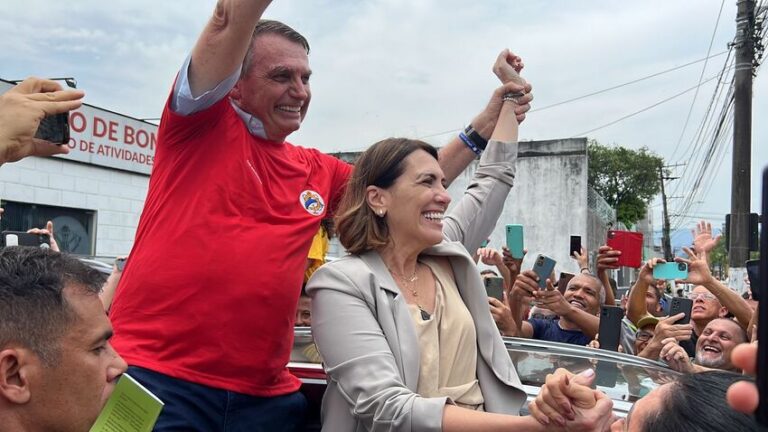 Bolsonaro e Rosana Valle
