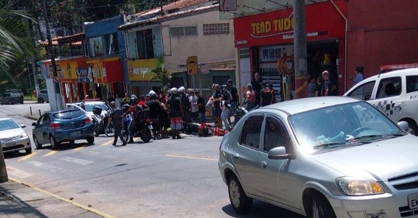 Vídeo: Em S.Bernardo, ladrão é detido por populares durante roubo no Demarchi  