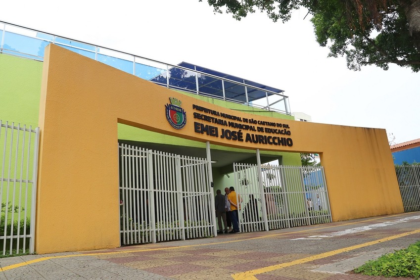 São Caetano entrega espaço de lazer em escola do Bairro Santa Paula