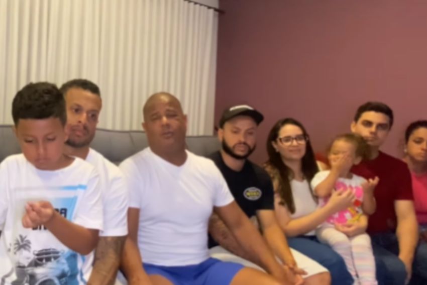 Marcelinho Carioca posta vídeo com a família e fala sobre sequestro