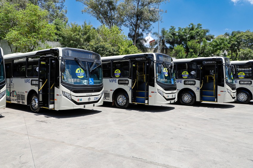 S.Caetano renova frota com 6 ônibus 0 km, com ar-condicionado e wi-fi