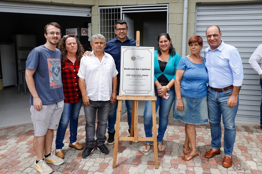 Prefeito de São Caetano entrega Boulevard das Lágrimas