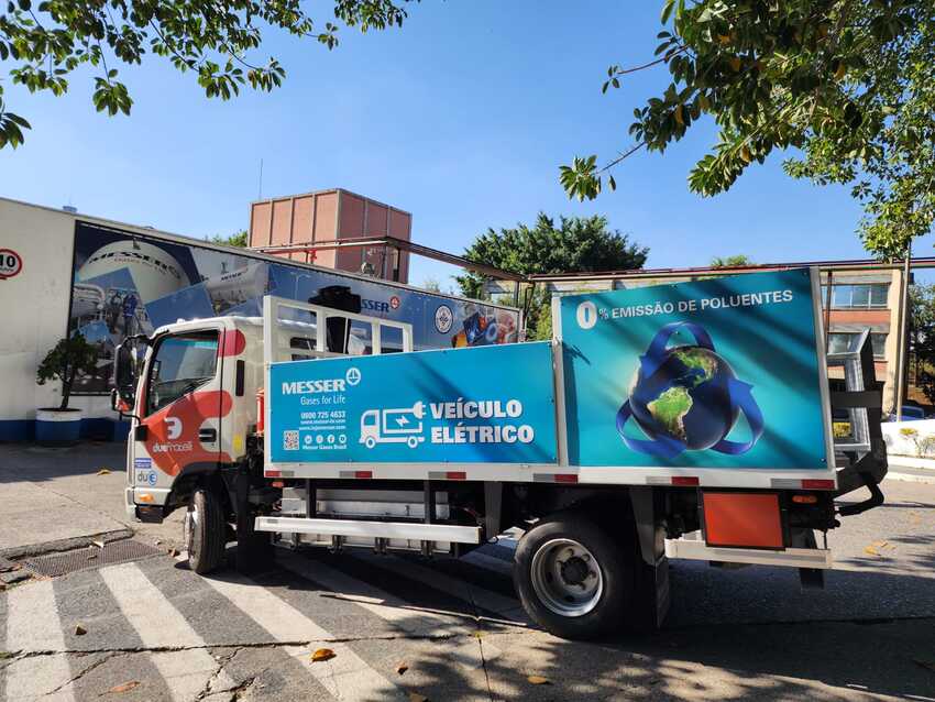 Messer Brasil terá o primeiro caminhão elétrico para transporte