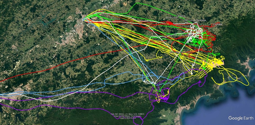 PM chega a 50h de voo em buscas por helicóptero que desapareceu  