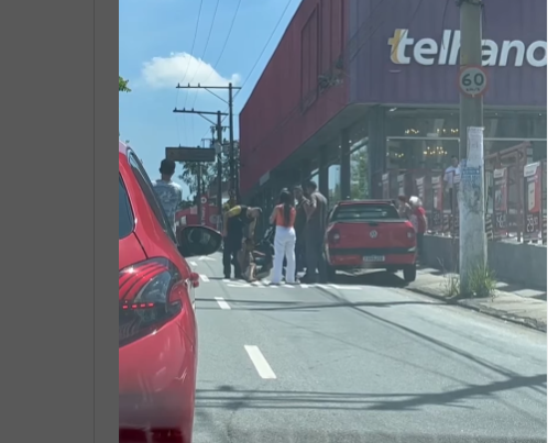 Homem rouba mulher e é atropelado após fuga em Santo André