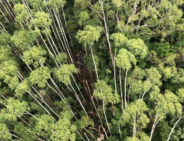 Helicóptero que desapareceu é encontrado após 12 dias de buscas