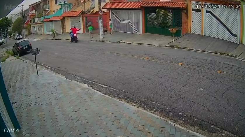 Vídeo: Mulher é roubada enquanto caminhava com cachorro em S.Bernardo