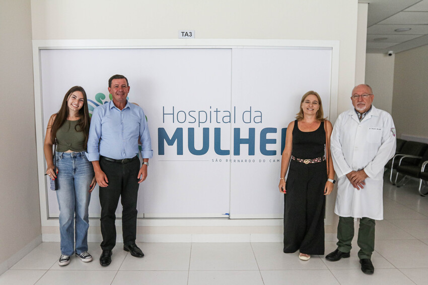 Moradora nota 1000 na redação do Enem visita Hospital da Mulher de S.Bernardo