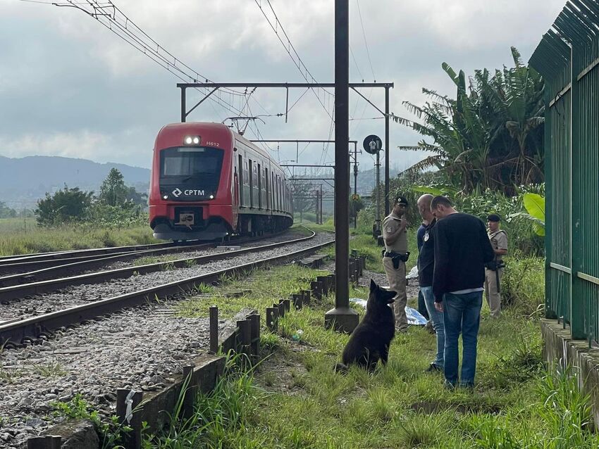 Homem morre atropelado por trem em Rio Grande da Serra