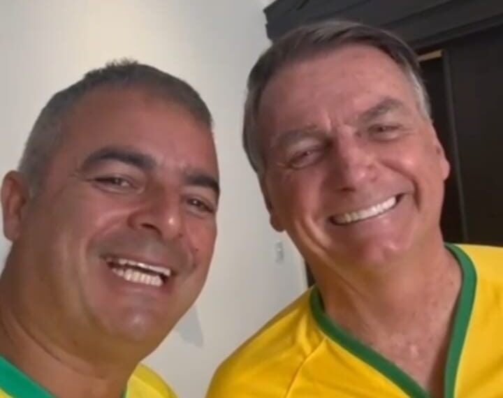 Vídeo: Sargento Simões se encontra com o ex-presidente Bolsonaro