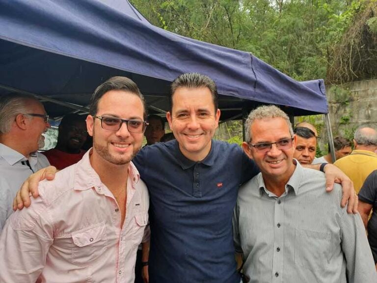 Lucas, Paulo Serra e Luiz Zacarias