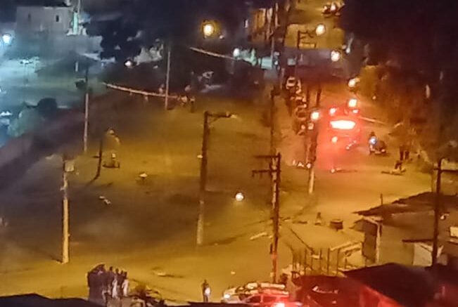 protesto em Santo André