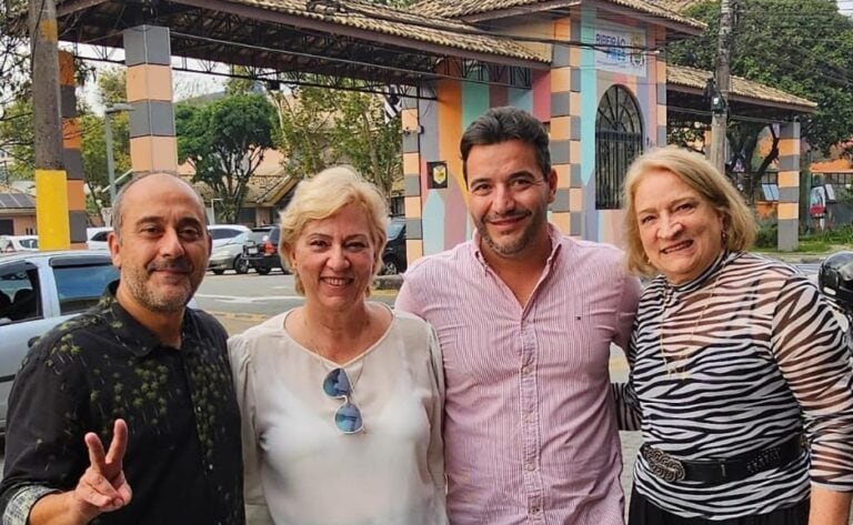 Guto , Lair e Leonice Moura