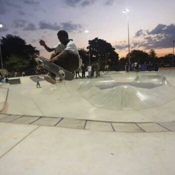 Santo André inaugura parque na Vila Valparaíso com pista de skate