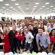 Com Renata Abreu, Marcelo Lima apresenta pré-candidatos a vereador