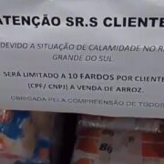 Supermercados em S.Bernardo limitam venda de arroz devido a inundações no RS