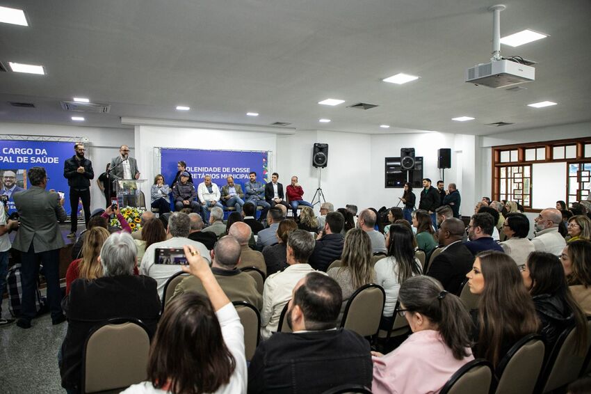 posse do secretário de Saúde de São Caetano