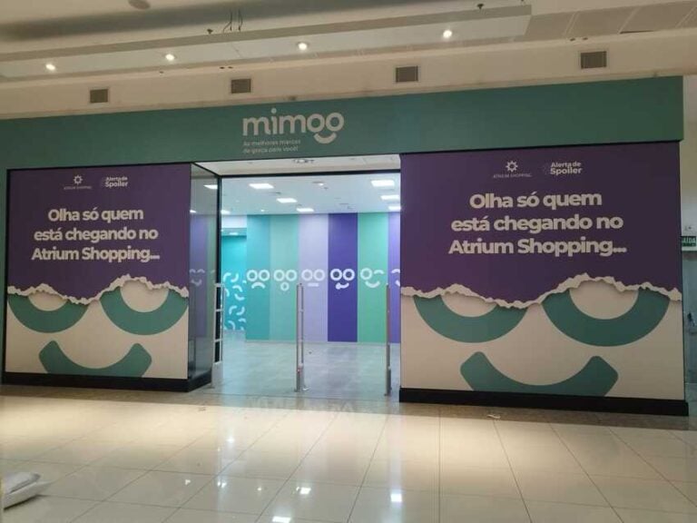 Mimoo chega ao Atrium Shopping para distribuir produtos de graça