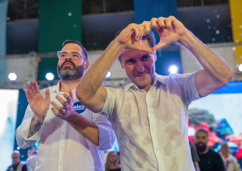 Com 4 mil pessoas, convenção confirma Alex Manente candidato a prefeito de São Bernardo