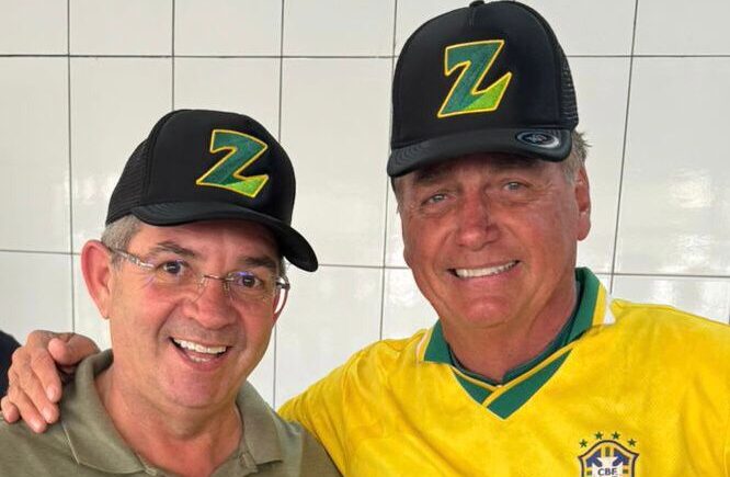 Luiz Zacarias e Bolsonaro