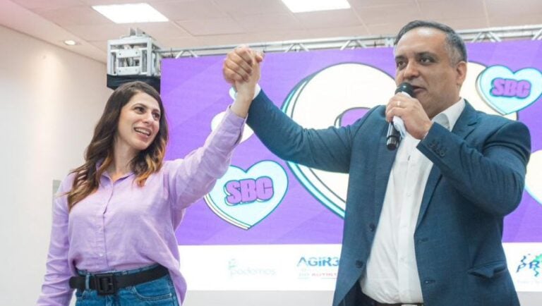 Marcelo Lima escolhe sargento Jéssica como candidata vice-prefeita em SBC