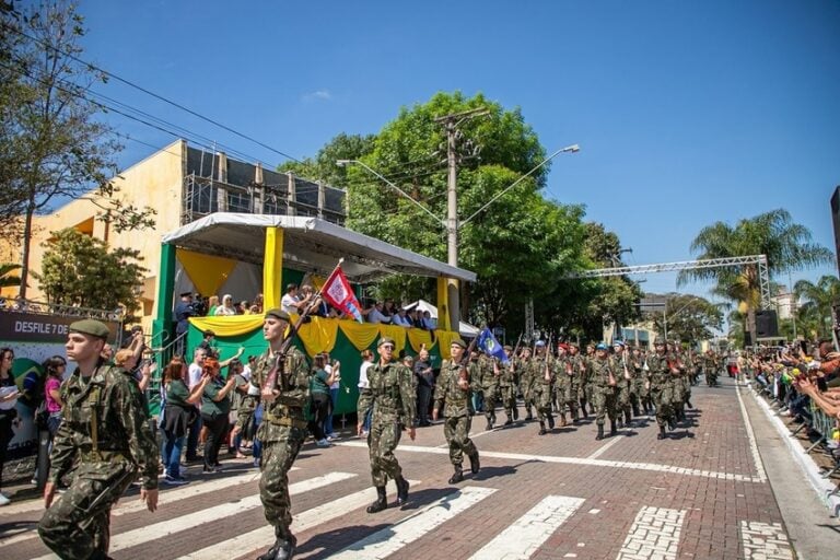 Prefeitura de São Caetano realiza tradicional Parada Cívico-Militar na Avenida Goiás