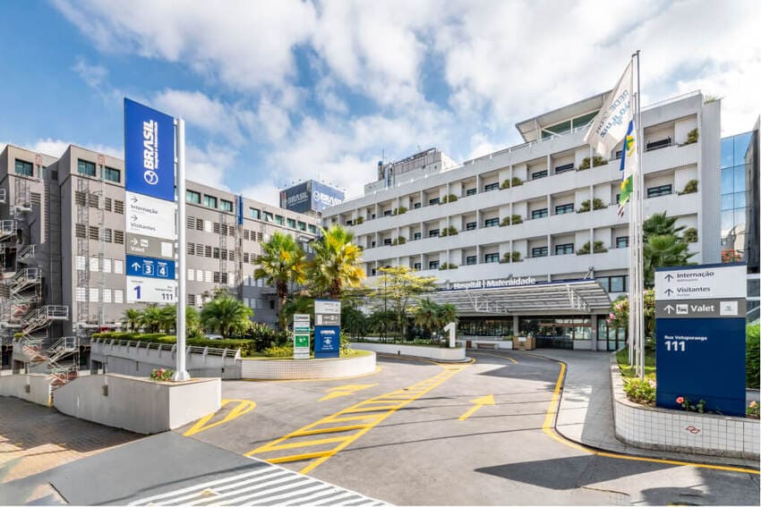 fachada do Hospital Brasil