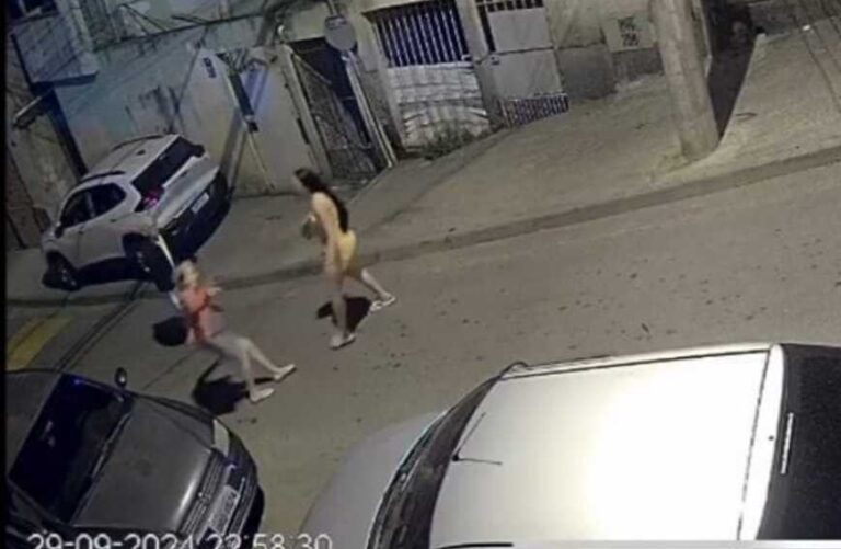 Neta empurra e derruba avó em rua de Santo André e vídeo viraliza