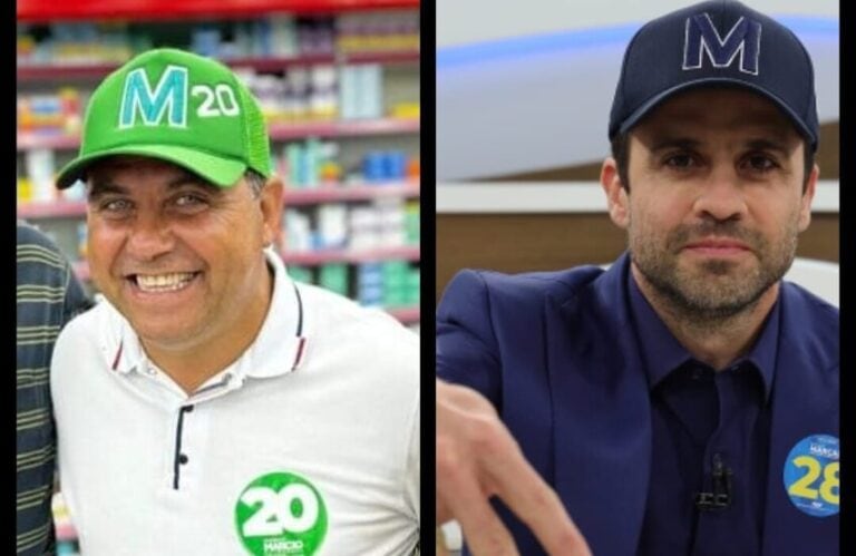 Em busca de votos, candidato de Diadema tenta colar imagem a Pablo Marçal