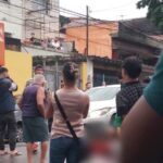 atropelado no chão