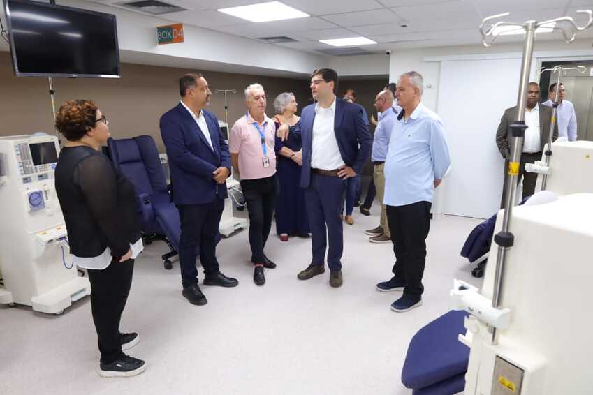 Clínica conveniada pela Prefeitura de Mauá inaugura novo espaço para hemodiálise