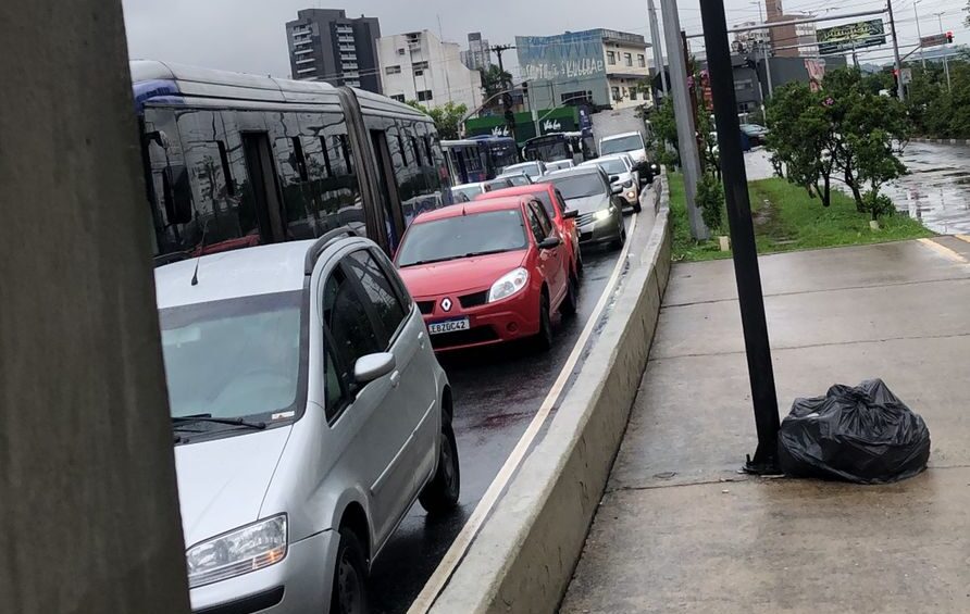 congestionamento em São Bernardo