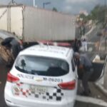 acidente de caminhão com carro