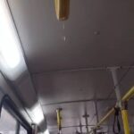 goteira no ônibus