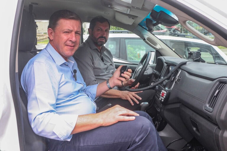 Orlando Morando e Coronel Carlos Alberto
