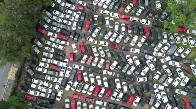 apreensão de carros