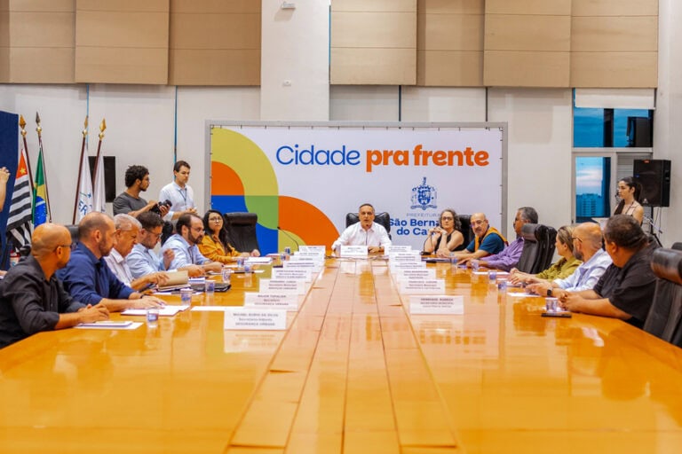 Defesa Civil de São Bernardo recebe coordenador do CGE da Prefeitura de São Paulo