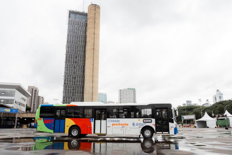 São Bernardo anuncia a implantação de 100 novos ônibus com nova identidade visual